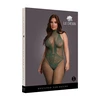 Obsessive Bodystocking Queen Size Lace &amp; Fishnet, Halter, XL-4XL