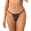 Obsessive Euridia Elegant Minimalist Thong Juodas S/M