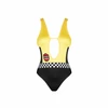 Obsessive Rallien Juodas Bodysuit with Sporty Design and Adjustable Strap