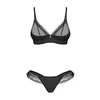 Obsessive Stelisa 2-Piece Lingerie Set Juodas L/XL Adjustable Bra &amp; Thong