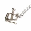 Ohmama Fetish OHMAMA Adjustable Metal Clamps with Chain - Nickel-Free, Non-Porous