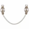Ohmama Fetish OHMAMA Metal Chain System - Adjustable Pressure Clamps, Nickel-Free