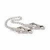 Ohmama Fetish OHMAMA Metal Chain System - Adjustable Pressure Clamps, Nickel-Free