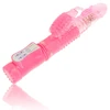 OHMAMA Rotating Rabbit-Style Vibrator Multifunctional 25.5cm Rožinė