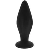 Ohmama Anal OHMAMA Silicone Plug 12 cm with Suction Cup - Medical Grade, Juodas