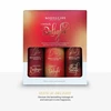 Orange BodyGliss Travel Edition 3-Pack - Raudona Oranžinis, Strawberry, Rosepetals