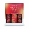 Orange BodyGliss Travel Edition 3-Pack - Raudona Oranžinis, Strawberry, Rosepetals