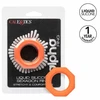 Oranžinis CalExotics Alpha Sexagon Silicone Support Ring Oranžinis Flexible Design