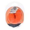 Ouch By Shots Oranžinis Ouch! Heavy-Duty Fluffy Handcuffs Oranžinis - Secure Lock, Soft Lining