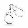 Ouch! Adjustable Metal Cuffs Sidabrinis - Secure Restraint System