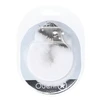 Ouch By Shots Ouch! Classic Fluffy Handcuffs Baltas - Adjustable Plush Model