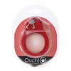 Ouch By Shots Ouch! Classic Metal Handcuffs Raudona - Secure Locking System, Adjustable Fit