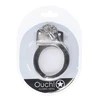 Ouch By Shots Ouch! Classic Metal Handcuffs Sidabrinis - Secure Locking System, Adjustable Size
