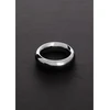 Steel By Shots Ouch! Donut Steel Ring Model 40 mm - Durable Stainless Steel, Sidabrinis