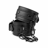 Ouch! Faux Leather Adjustable Ankle Cuffs Juodas 21-33 cm
