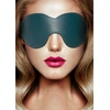 Ouch By Shots Ouch Halo Luxury Eye Mask - Elegant Faux Leather with Gold Accents
