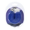 Ouch By Shots Ouch! Heavy-Duty Fluffy Handcuffs Navy - Secure Plush Fastening System