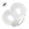 Ouch By Shots Ouch! Heavy-Duty Soft Touch Handcuffs Baltas - Secure &amp; Padded Design