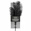 Easytoys Ouch! Juodas Feather Sensation Teaser - Soft Touch, Elegant Design