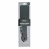 Ouch! Juodas PU Leather Impact Paddle - Ergonomic, Durable, 32 cm