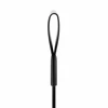 Ouch! Juodas Whip 42.5 cm - Faux Leather Handle &amp; Wide Tip Impact Tool