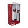 Ouch By Shots Ouch! Milan Collection Adjustable Leg Cuffs Juodas/Raudona Bonded Leather