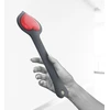 Ouch By Shots Ouch! Milan Collection Paddle Juodas/Raudona - Dual-Tone Leather Impact Tool