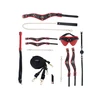 Ouch By Shots Ouch! Milan Collection Premium Bondage Kit with Luxury Bag Juodas/Raudona