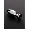 Steel By Shots Ouch! Stainless Steel Plug Large with Decorative Gemstone Base