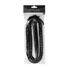 Ouch By Shots Ouch! Twisted Whip Braided Premium Bonded Leather Juodas 70cm