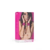 Ouch By Shots Ouch! Velcro Cuffs Adjustable Soft Furry Restraint Juodas