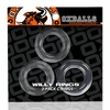 Oxballs - Willy Rings 3 pakuočių Cockrings Clear
