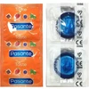 Pasante Healthcare Pasante Blueberry Flavour Condoms 144 pcs - Coloured &amp; Lubricated, 53 mm