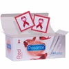 Pasante Healthcare Pasante Raudona Ribbon 144-Pack - Natural Fit, Vegan, CE Certified Condoms