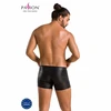 Passion Men Passion 049 Men's Matt Juodas Shorts L/XL - Modern Polyurethane Design