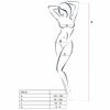 Passion Woman Bodystockings Passion BS019 Bodystocking Juodas - Elegant Fishnet One Size