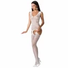 Passion Woman Passion BS062 Baltas Fishnet Bodystocking One Size - Embroidered Lingerie