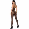 Passion Woman Passion BS065 Bodystocking Juodas Lace Mesh One Size