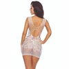 Passion Woman Bodystockings PASSION BS111 Baltas Lace Bodystocking with Open Design