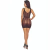 Passion Woman Bodystockings PASSION BS113 Juodas Lace Bodystocking - Elegant Open Design, EU Quality