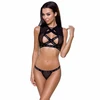Passion Woman Sets PASSION Debra L/XL - Elegant Juodas Bra &amp; Thong Lingerie Set