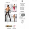 PASSION WOMAN GARTER &amp; STOCK Passion TIOPEN 005 Raudona Hip-Cut Tights 1/2 Size 60 DEN
