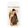 Penthouse Bombshell L/XL Elegant Bodysuit in Juodas Lace