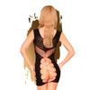 Penthouse Flame On The Rock Juodas XL - Seamless Mini Dress, Criss Cross Design