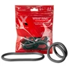 PerfectFitBrand Perfect Fit Silicone Slim Adjustable Wrap Ring 9/22cm - Flexible Support Strap