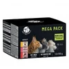 Pet Republic PETREPUBLIC Mega Pack vištiena, lašiša, veal – šlapias kačių maistas – 12x100g