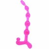 Rožinė Baile Bendy Twist Flexible Rožinė Intimate Beads TPR 28 cm