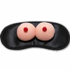 Rožinė DIABLO PICANTE Sleep Mask Boob-Themed Party Priedas Rožinė