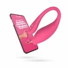 Pink Rožinė EasyConnect Aria Vibrating Egg - App-Controlled Wireless Device, Rožinė
