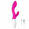 Pink Rožinė Easytoys Lily 2.0 Rechargeable Dual-Action Vibrator Rožinė